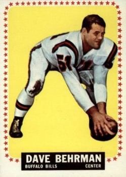 Dave Behrman 1964 Topps #24 Sports Card