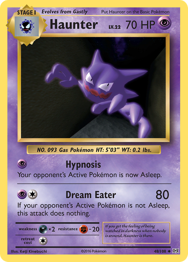 Haunter (48/108) - Evolutions