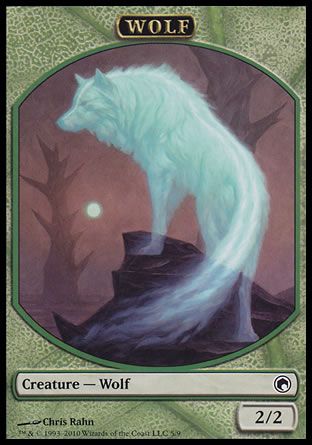 Wolf (Scars of Mirrodin) Trading Card