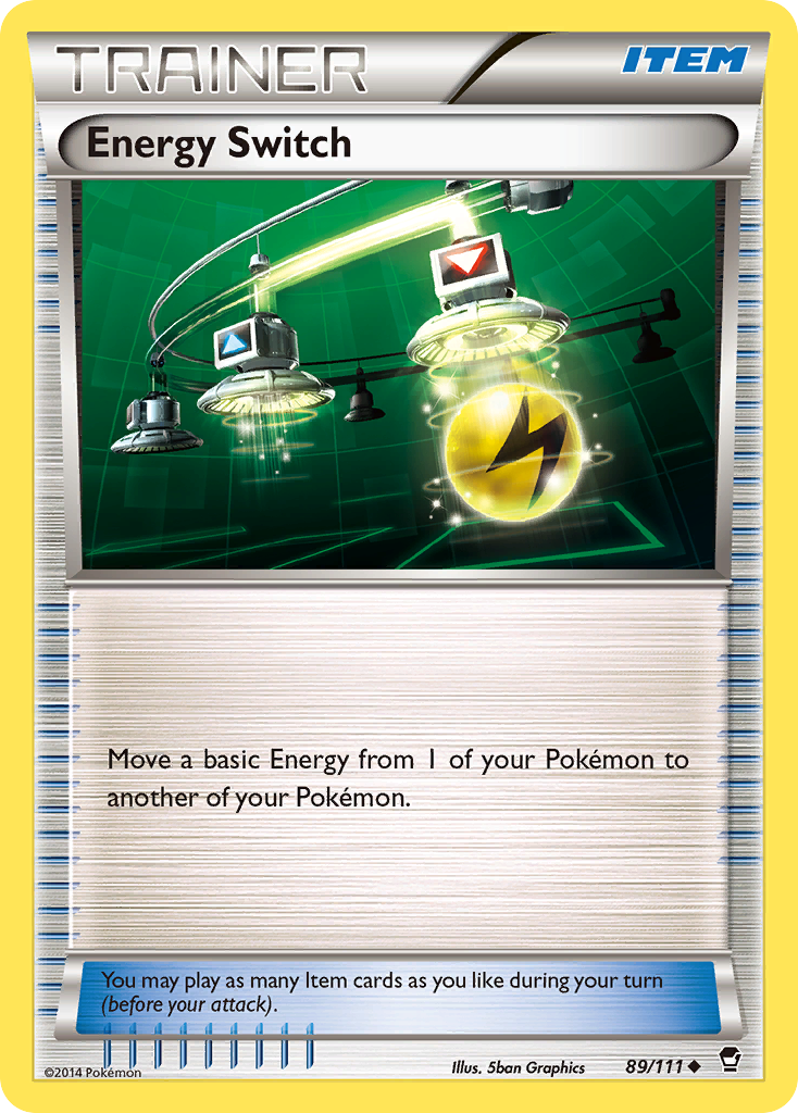 Energy Switch (Trainer: Item) (89/111) - Furious Fists Pokémon Card