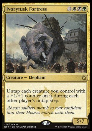 Ivorytusk Fortress (Khans of Tarkir) Trading Card