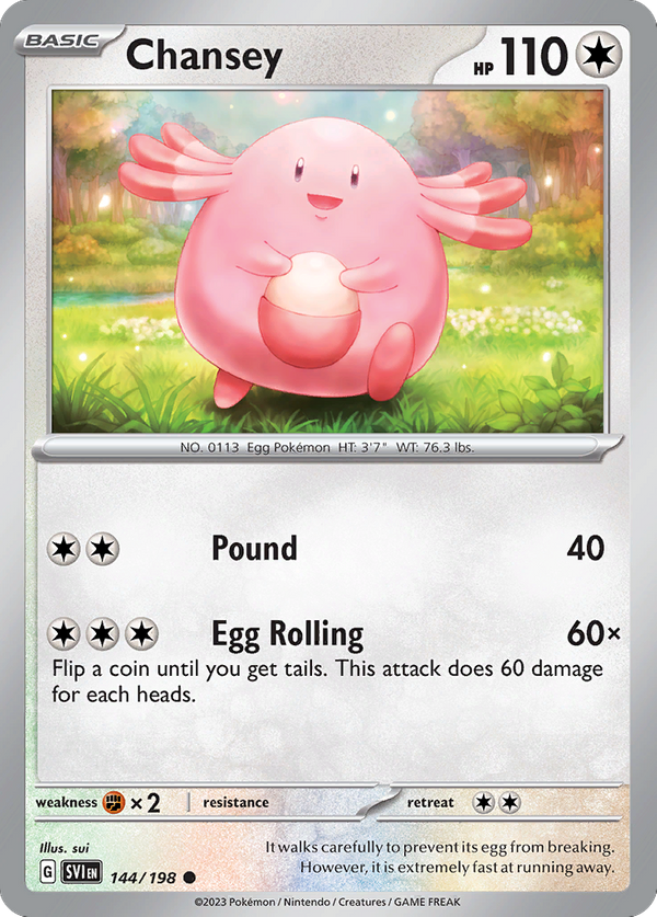 Chansey (144/198) - Scarlet & Violet