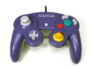 Nintendo Gamecube Controller [Indigo / Clear]