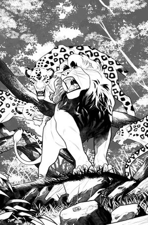 Lion King #4 (Cvr J Foc Inc 1:5 Edwin Galmon Line Art Virgin Variant)