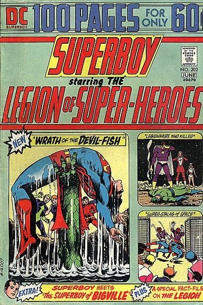 Superboy #202 Comic