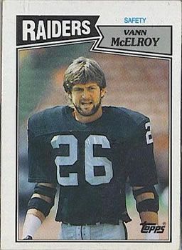 Vann McElroy 1987 Topps #225 Sports Card