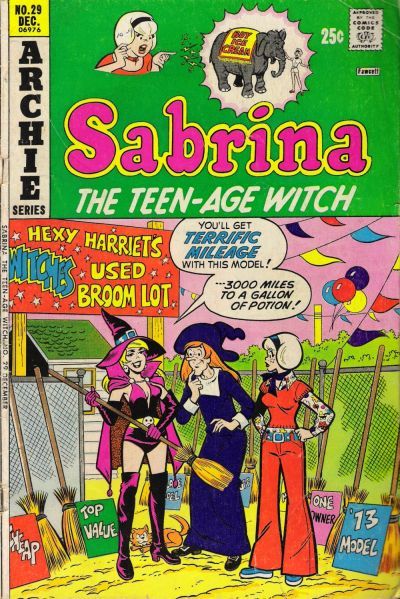 Sabrina, The Teen-Age Witch #29 Comic