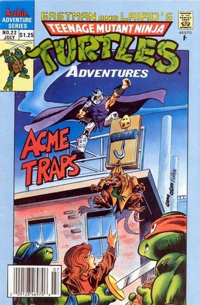 Teenage Mutant Ninja Turtles Adventures #22 Comic