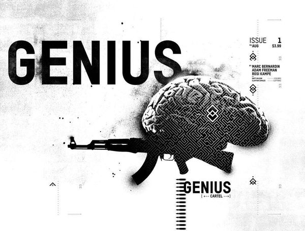 Genius Cartel #1 (Jonathan Hickman Designed Variant)