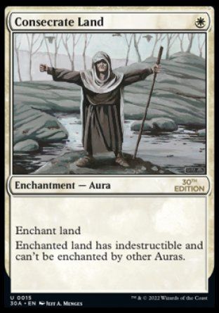 Consecrate Land (Magic 30th Anniversary Edition) Trading Card