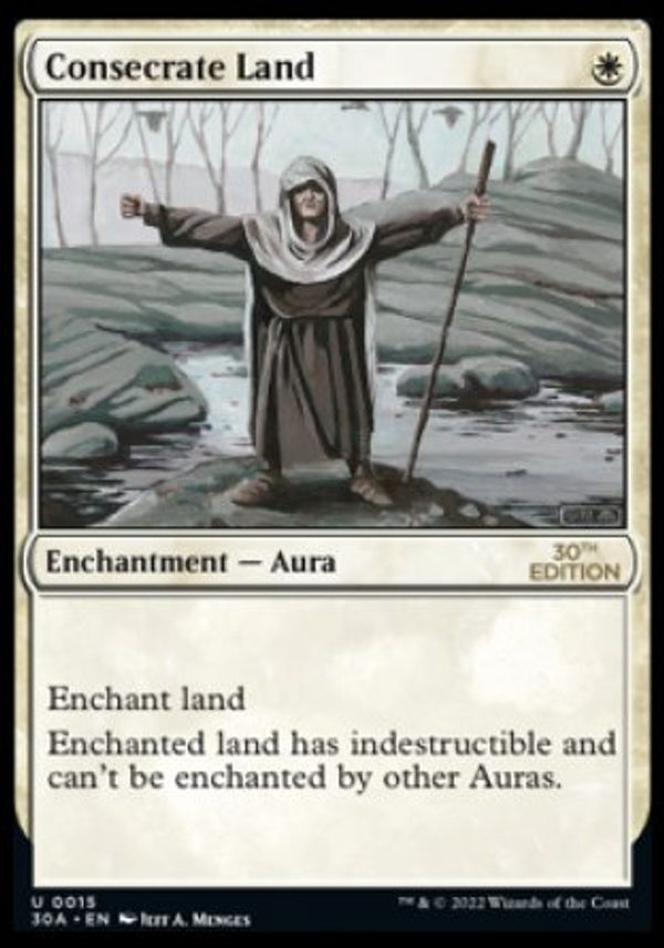 Consecrate Land (Magic 30th Anniversary Edition)