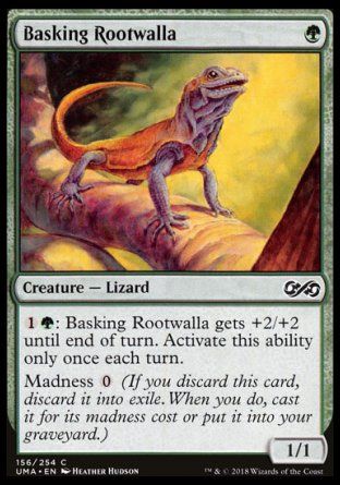 Basking Rootwalla (Ultimate Masters) Trading Card