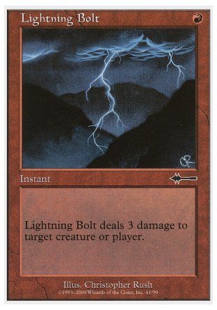 Lightning Bolt (Beatdown) Trading Card