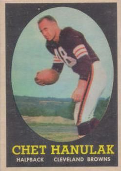 Chet Hanulak 1958 Topps #45 Sports Card