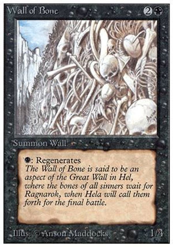 Wall of Bone (Revised Edition)