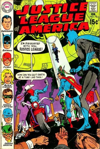 Justice League of America #78 Comic