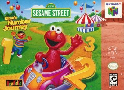 Elmo's Number Journey Video Game