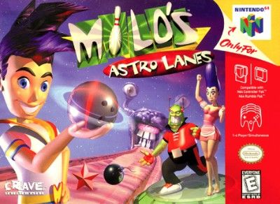 Milo's Astro Lanes Video Game