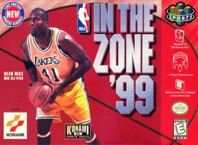 NBA In The Zone 99 Video Game