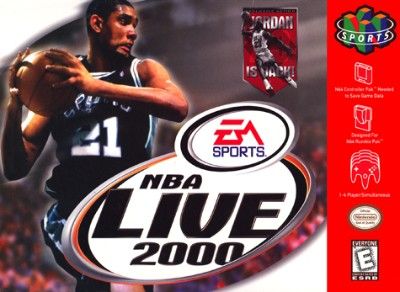 NBA Live 2000 Video Game