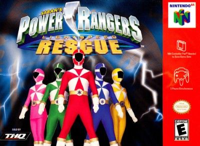 Power Rangers Lightspeed Rescue Video Game