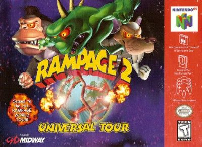 Rampage 2: Universal Tour Video Game