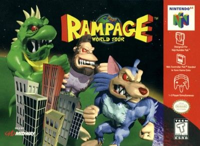 Rampage World Tour Video Game