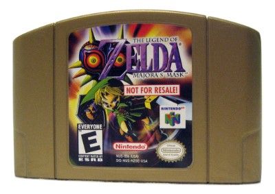 Legend of Zelda: Majora's Mask [Not For Resale][Gold] Video Game