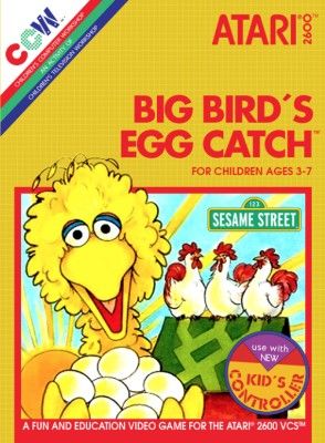 Big Bird's Egg Catch Video Game