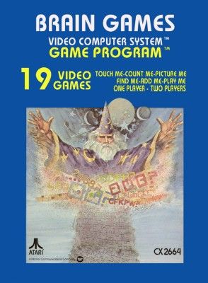 Brain Games [Atari] Video Game