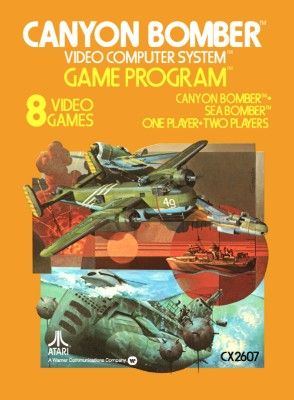 Canyon Bomber [Atari] Video Game