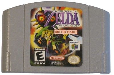 Legend of Zelda: Majora's Mask [Not For Resale][Grey] Video Game