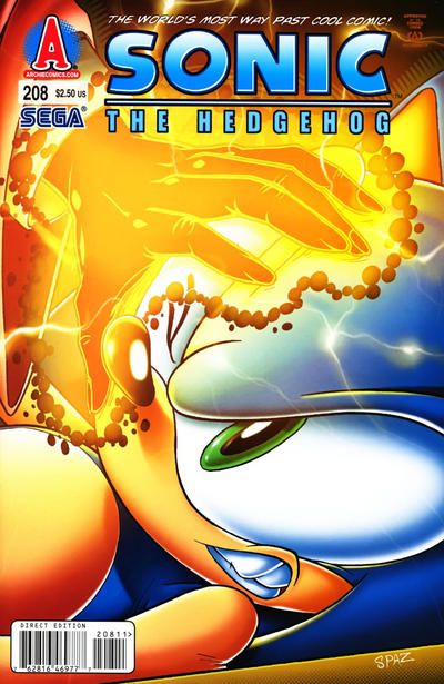 Sonic the Hedgehog #208 Comic