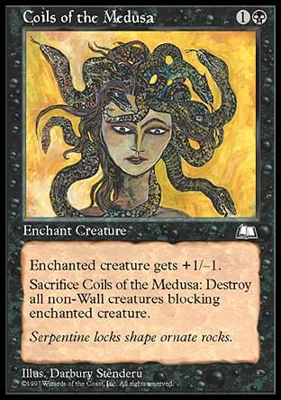 Coils of the Medusa (Weatherlight) Trading Card