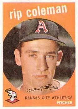 Rip Coleman 1959 Topps #51 Sports Card