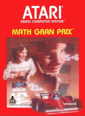 Math Gran Prix [Atari] Video Game