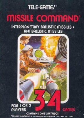 Missile Command [Sears] Video Game
