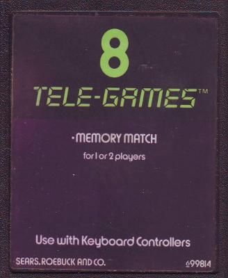 Memory Match Video Game