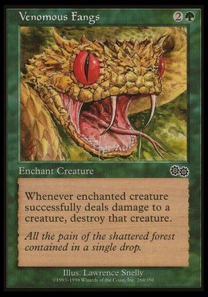 Venomous Fangs (Urza's Saga)