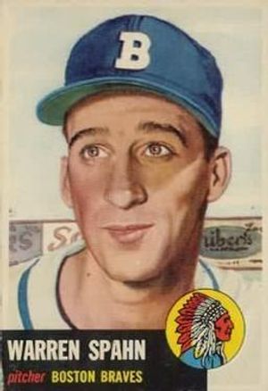 Warren Spahn 1953 Topps #147