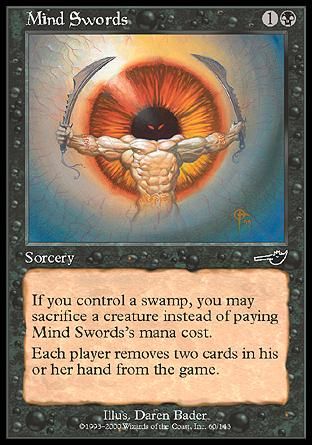 Mind Swords (Nemesis) Trading Card