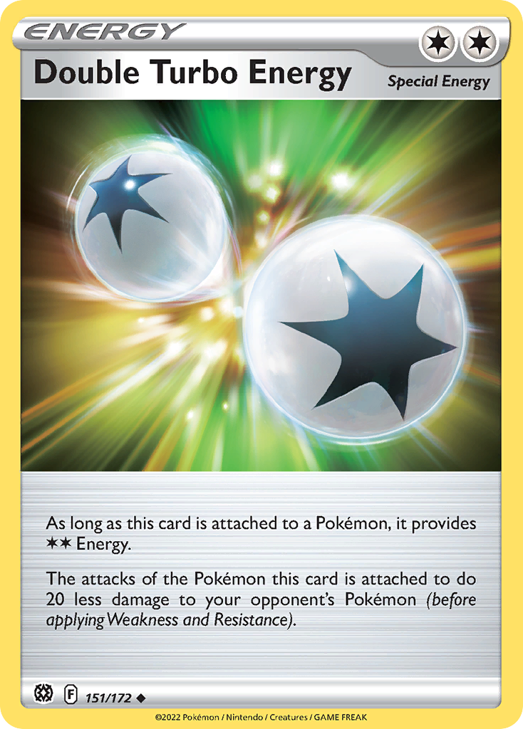 Double Turbo Energy (151/172) - Brilliant Stars Pokémon Card