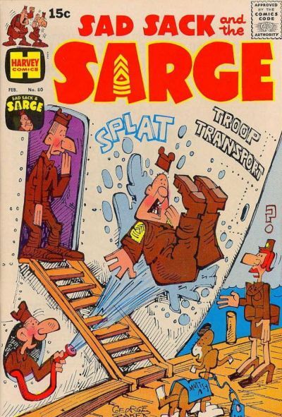 Sad Sack And The Sarge #80 Comic