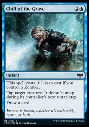 Chill of the Grave (Innistrad: Crimson Vow) Trading Card