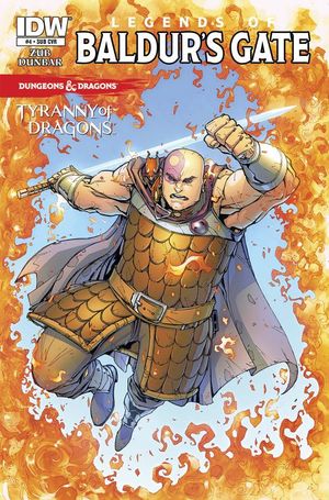 Dungeons &amp;amp;amp; Dragons Legends Of Baldurs Gate #4 (Subscription Variant)