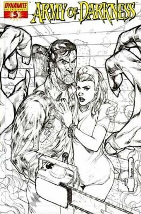 Army Of Darkness #5 (Sharpe Sketch Cover)