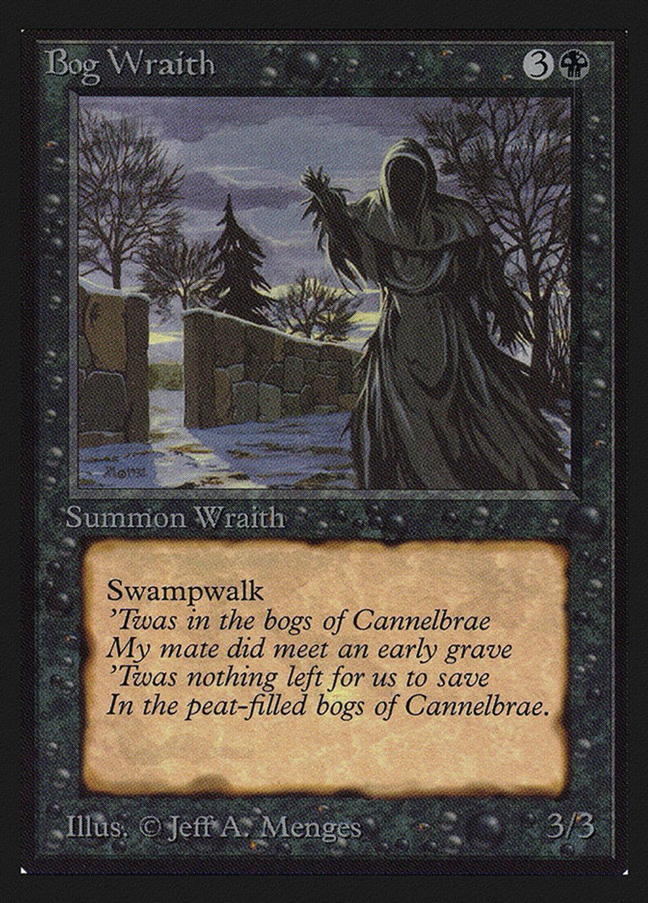 Bog Wraith (Collector's Edition) Trading Card