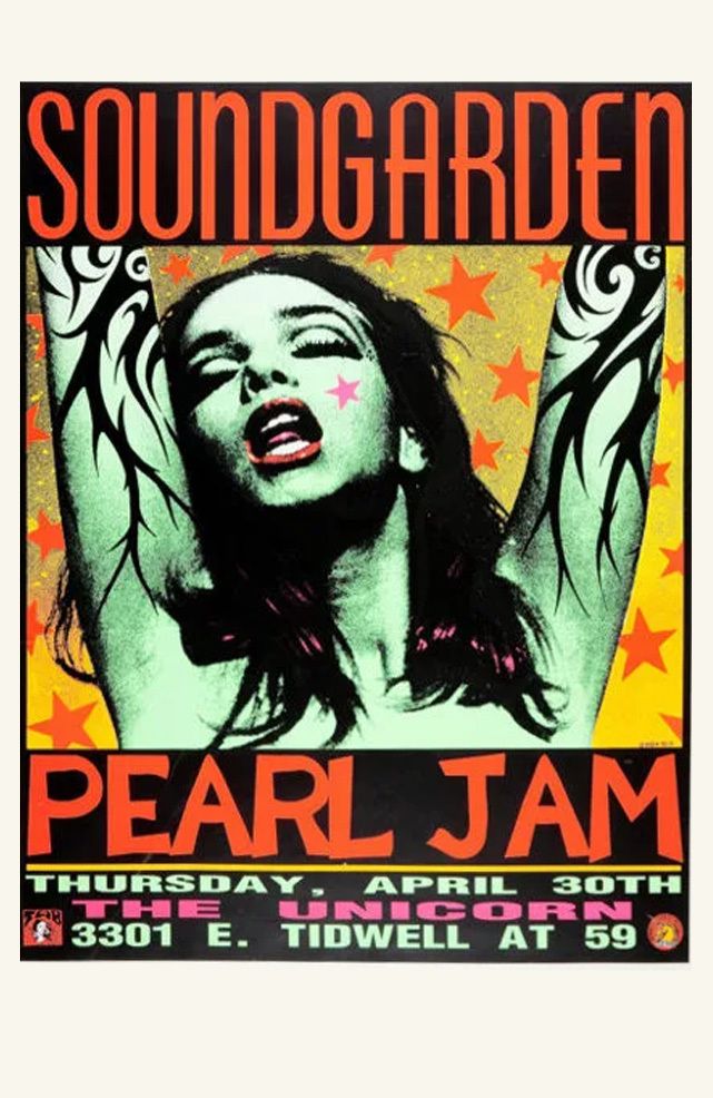 Vintage pearl jam promo poster : r/pearljam