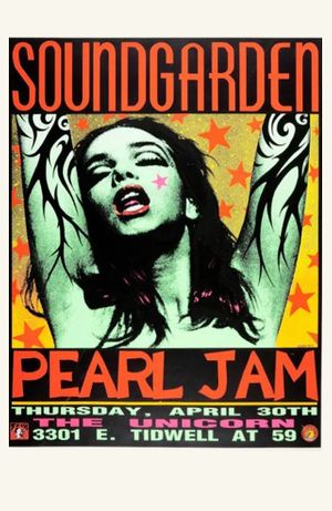 Soundgarden & Pearl Jam The Unicorn 1992