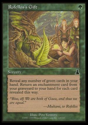 Rofellos's Gift (Urza's Destiny)